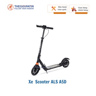 Xe trượt scooter người lớn centosy/ als a5d - đen có thể gập gọn