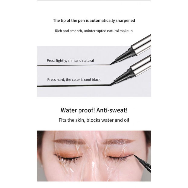 Mascara QIC chống thấm nước và mồ hôi lâu trôi thiết kế hai đầu tiện dụng | BigBuy360 - bigbuy360.vn