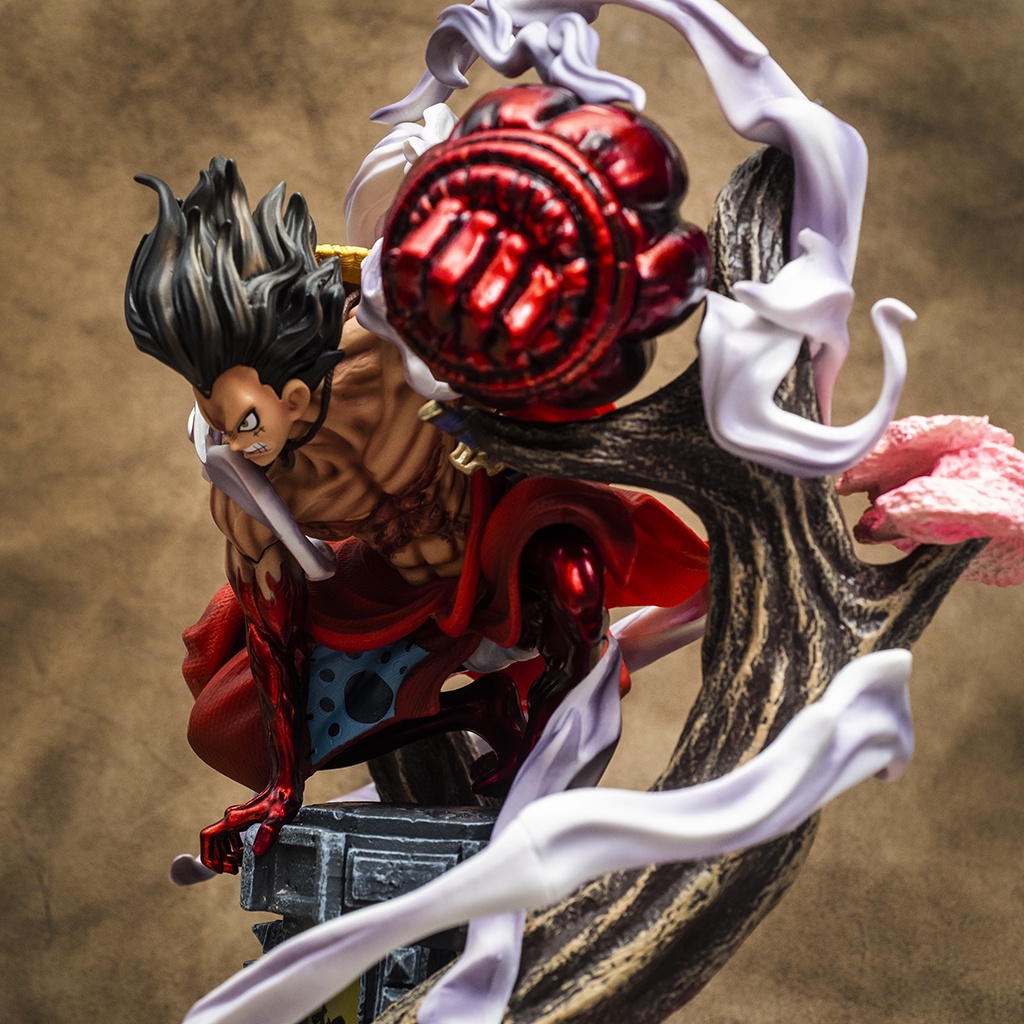 Mô hình One Piece Luffy Gear 4 Snake Man cao 40cm nặng 3,6kg mô hình One Piece Figure Luffy băng Mũ Rơm