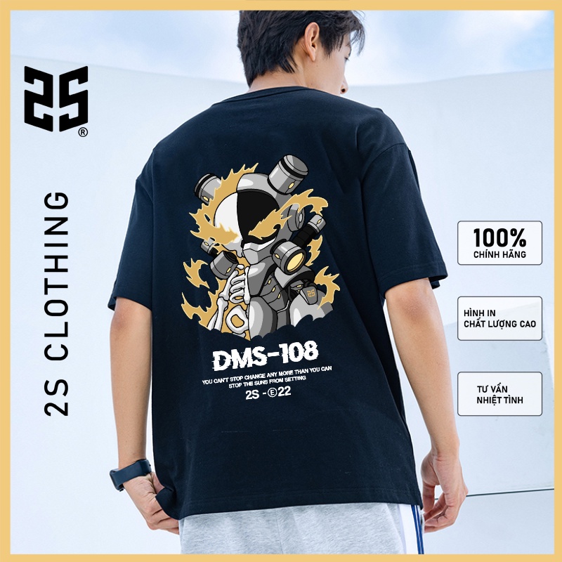 / Áo Thun Tay Lỡ Nam 2s Clothing Form Rộng Cotton Phông Nam Oversize Giá Rẻ In Hình TV5109 !