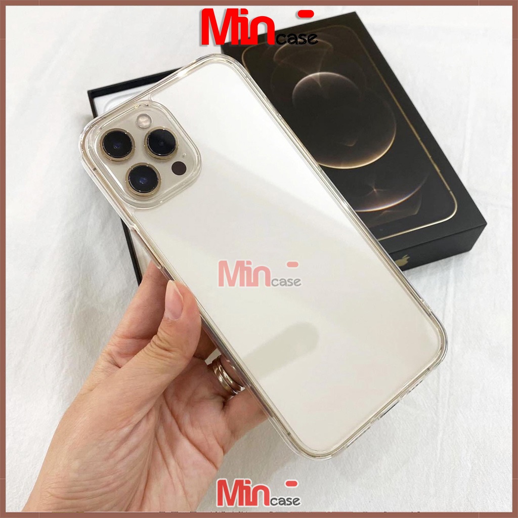Ốp lưng iPhone Thom Browne chống sốc viền vuông silicon trong suốt cho iphone 6/6s/7/8/X/XS/XR/11/12/13 Pro Plus Max