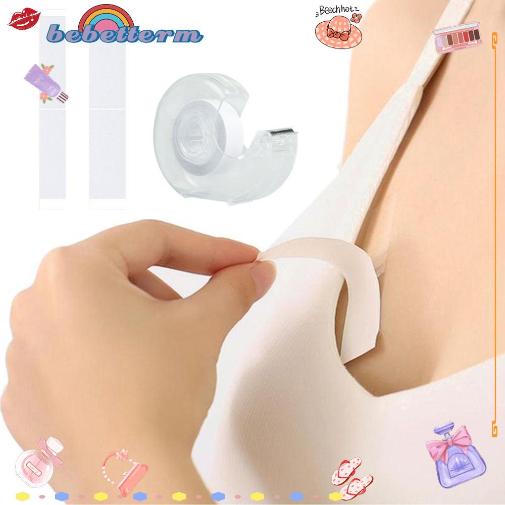 Băng keo dán hai mặt trong suốt cố định đầm/quần áo chống trượt tiện dụng cho nữ
