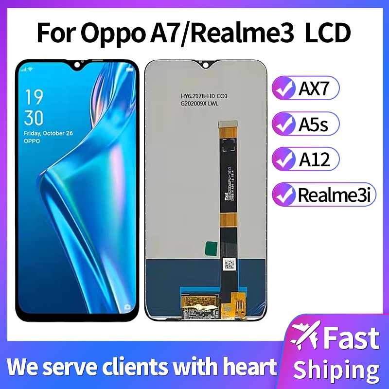 Màn Hình Cảm Ứng Thay Thế Chuyên Dụng Cho OPPO A7/ AX7 / A5S/A12/REALME 3/REALME 3I