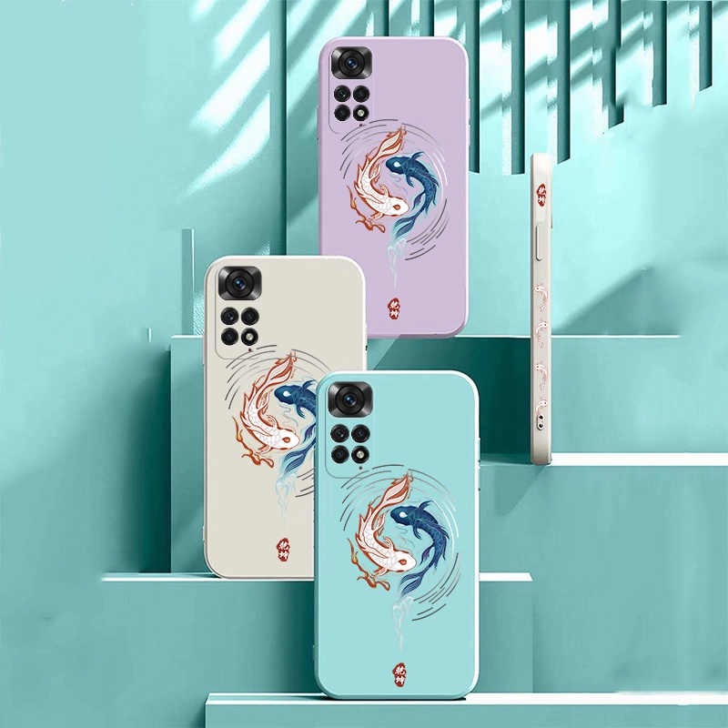 Ốp Điện Thoại Tpu Mềm Hình Cá Cho Xiaomi Poco X4 Pro X3 NFC M4 Redmi Note 11 11s Note 10 9 9S Redmi 10C