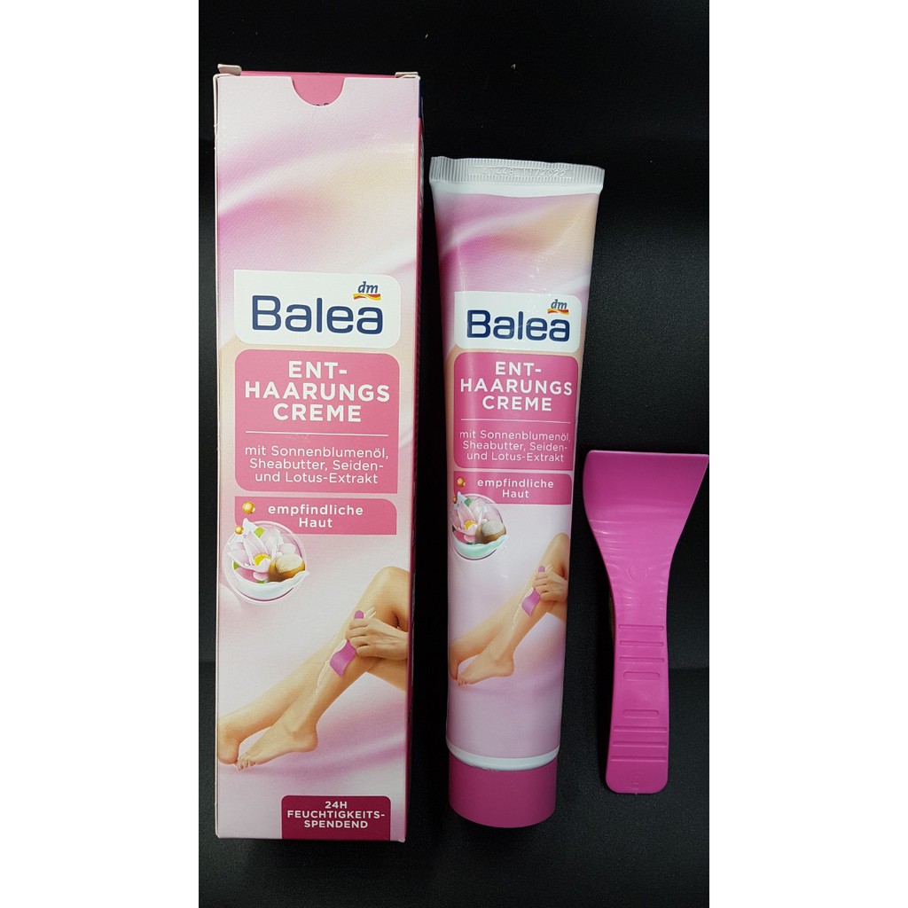 Kem tẩy lông Balea Enthaarungs creme + nhập khẩu