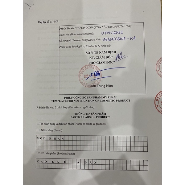 cao lá ổi HandMade Mộc Nhan săn chắc , thon gọn, mờ thâm, mịn da | BigBuy360 - bigbuy360.vn