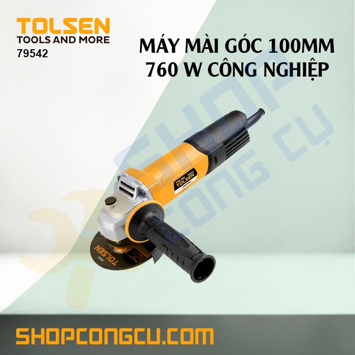 Máy mài 100mm 760w công nghiệp Tolsen 79542 | Shopee Việt Nam