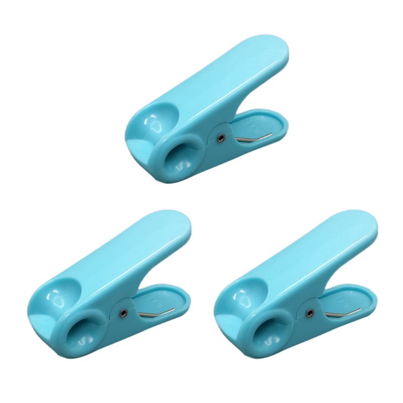 Set 3 Kẹp Niêm Phong Bao Bì Thực Phẩm Bằng Nhựa