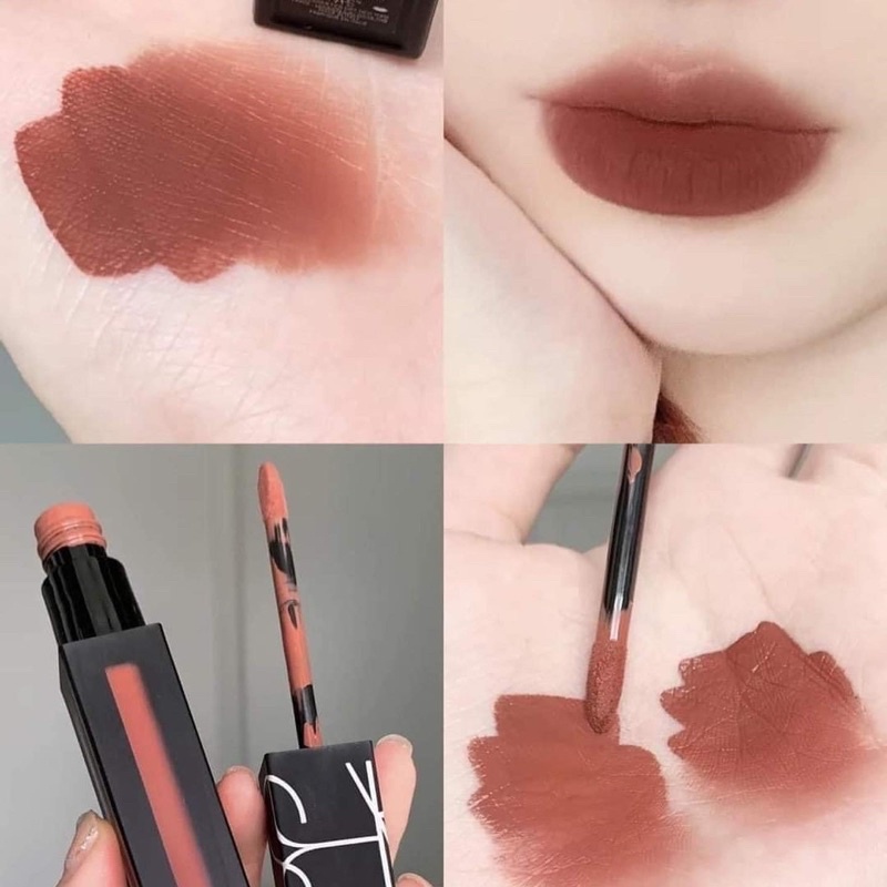 Son Kem Lì Nars Slow Ride màu Cam Nâu Đất