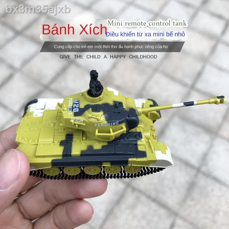 Xe tăng mini điều khiển từ xa theo dõi bàn nhỏ đồ chơi xe mô hình quân sự phiên bản Q Xe địa hình Mỹ