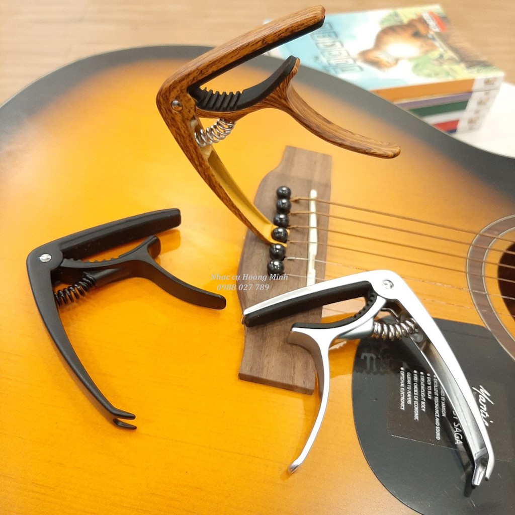 CAPO GUITAR KIM LOẠI 2 CHỨC NĂNG BỀN ĐẸP GIÁ RẺ CP002