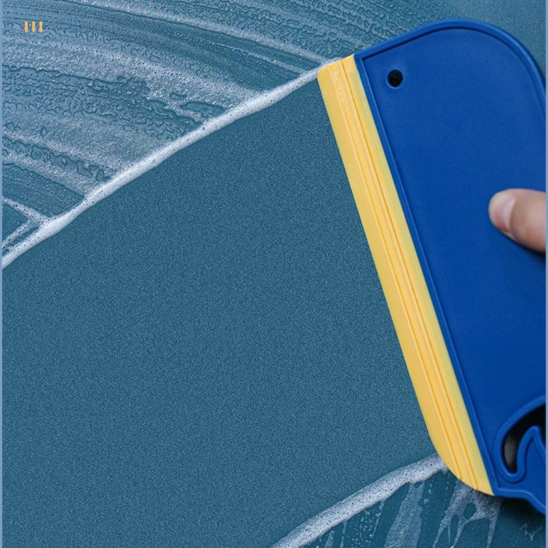 Dụng Cụ Cạo Làm Sạch Cửa Kính Bằng Silicone Hình Cá Voi Đa Năng Cho Nhà Bếp/Phòng Tắm