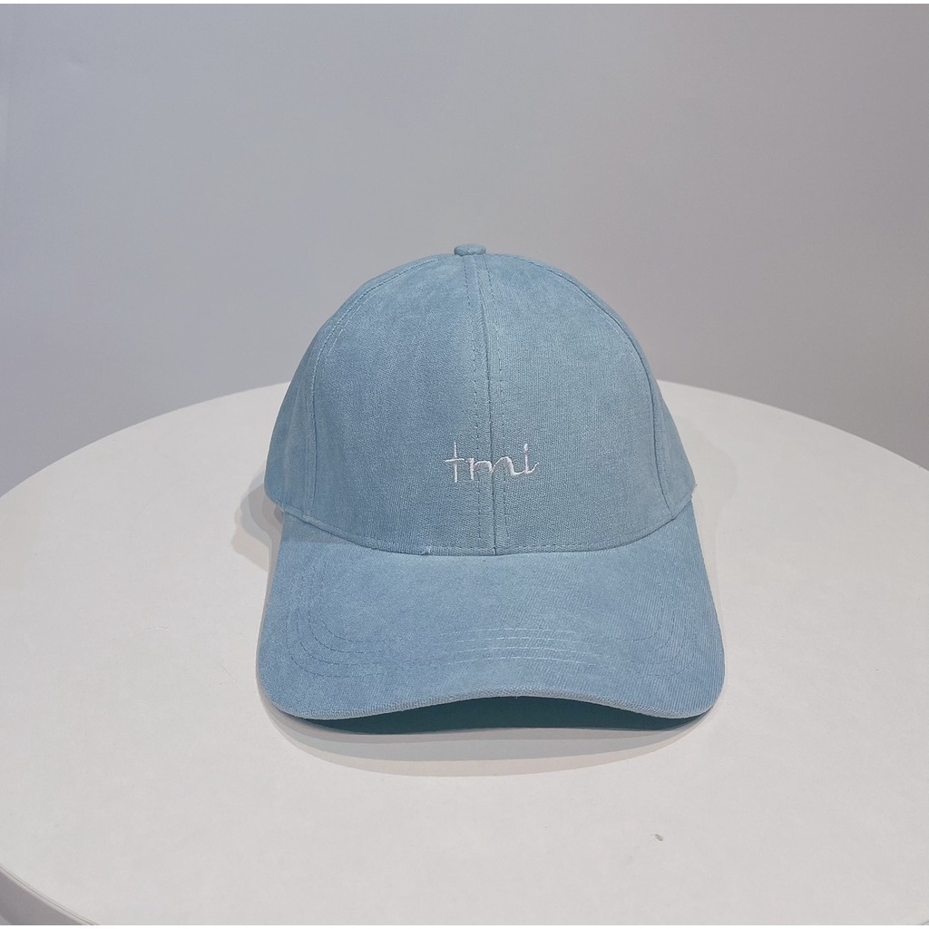 Nón Kết Nhung Kaki Cao Cấp Thêu Chữ Tmi Phong Cách Ulzzang Form Unisex Nam Nữ 407