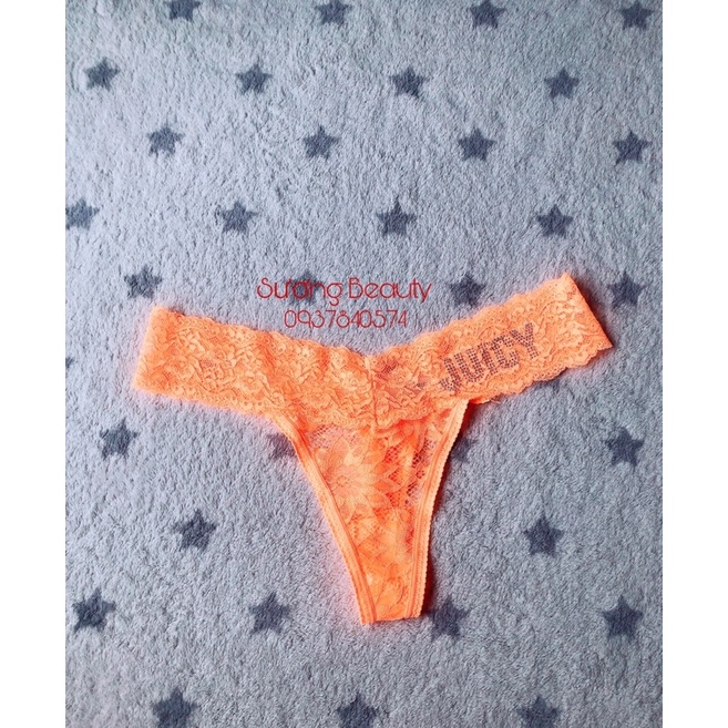 Quần Lót Lọt Khe Size : M  Hiệu JUICY COUTURE🇺🇸👙