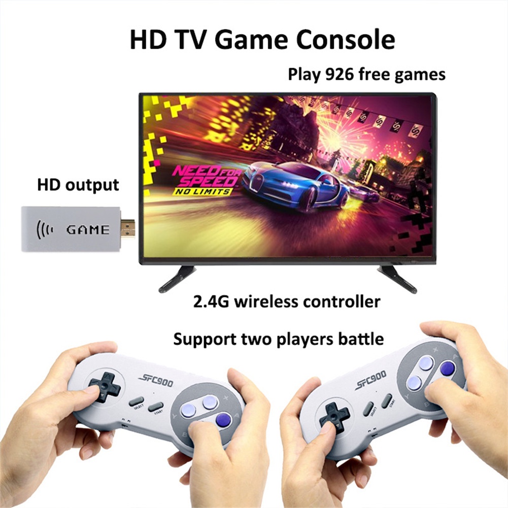 Máy Chơi Game Tv Gia Đình Mini Độ Nét Cao 2.4G Không Dây M8 Ps1 Okase