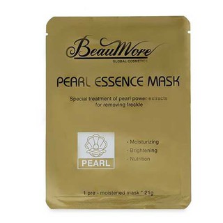 Mặt nạ dưỡng da ngọc trai BeauMore Pearl Essence Mask 21g