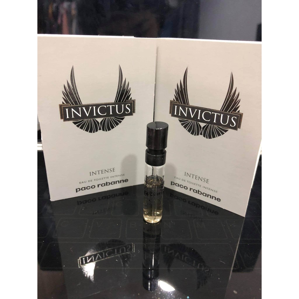 VIAL Invictus Intense PACO RABANNE for men 1.5ML XÁCH TAY US