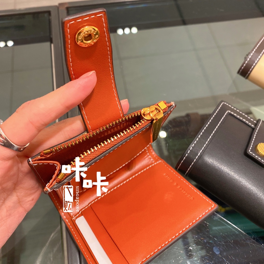 Ví Phong Cách Mới 11200018 Ví Da Nữ Dáng Ngắn Thời Trang Cá Tính