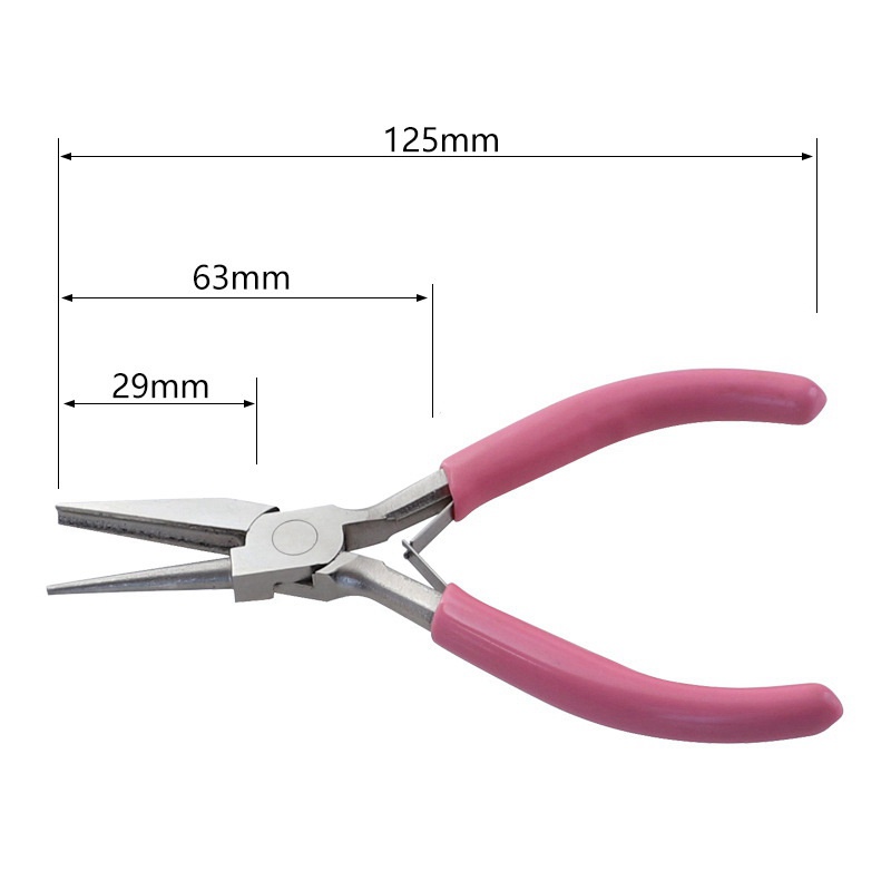 Kìm Dây Lõm Tròn Mini Chính Xác Cao Chuyên Dụng Làm Trang Sức DIY