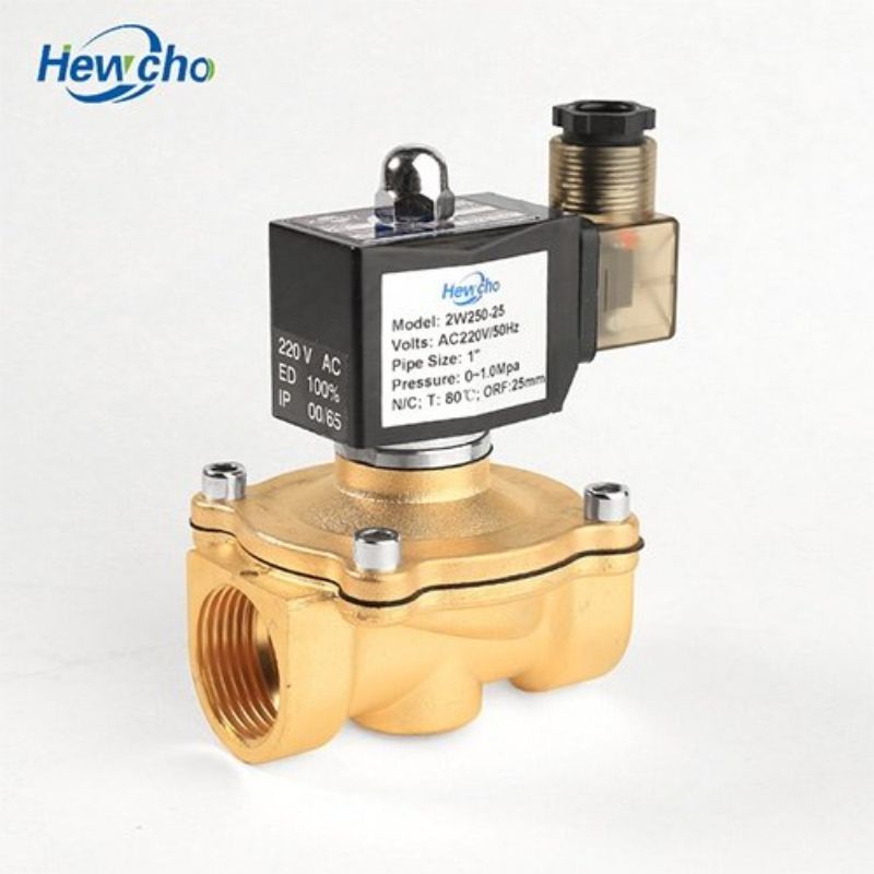 Van điện từ đồng thường đóng DN25