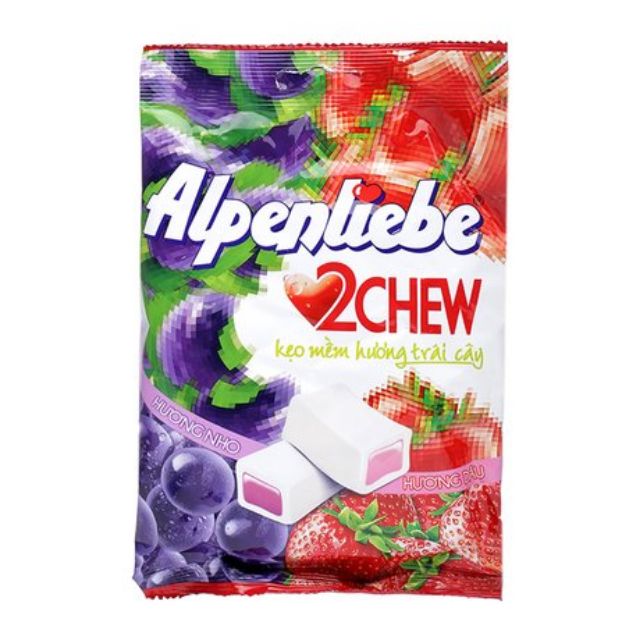 Kẹo mềm trái cây Alpenliebe 2 Chew