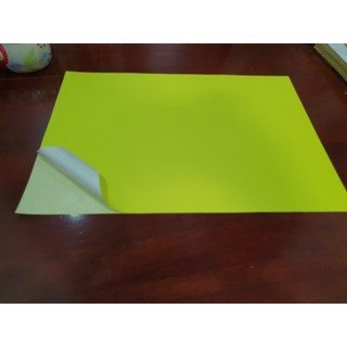 Decal vàng dạ quang