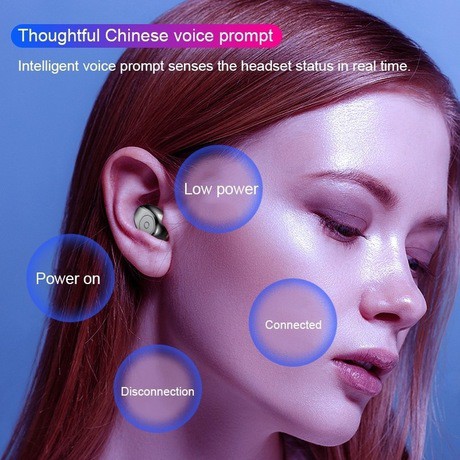 Tai Nghe Bluetooth Không Dây F9-5 Tws5.0 Phiên Bản Tiếng Anh Mới