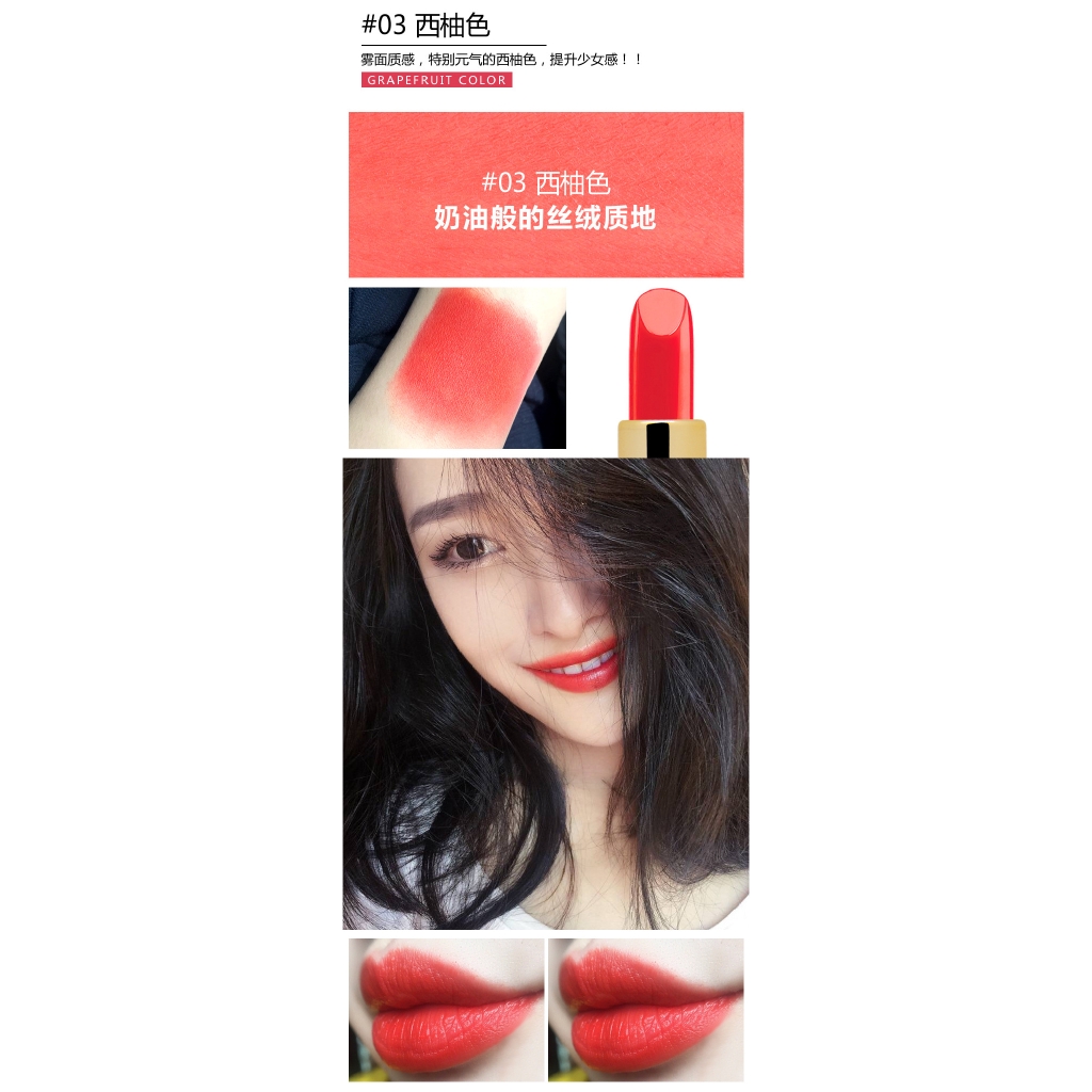 Novo Girly Heart Diamond Bright Lipstick Non-stick Cup Moisturizing Non-bleaching Lipstick