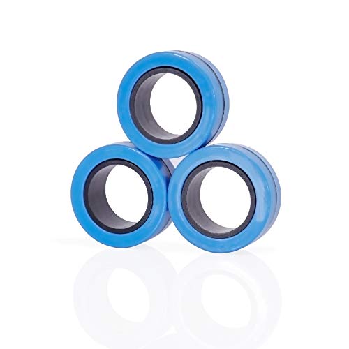 SPINNER Set 3 Vòng Nam Châm Nhiều Màu Sắc Giúp Giảm Căng Thẳng