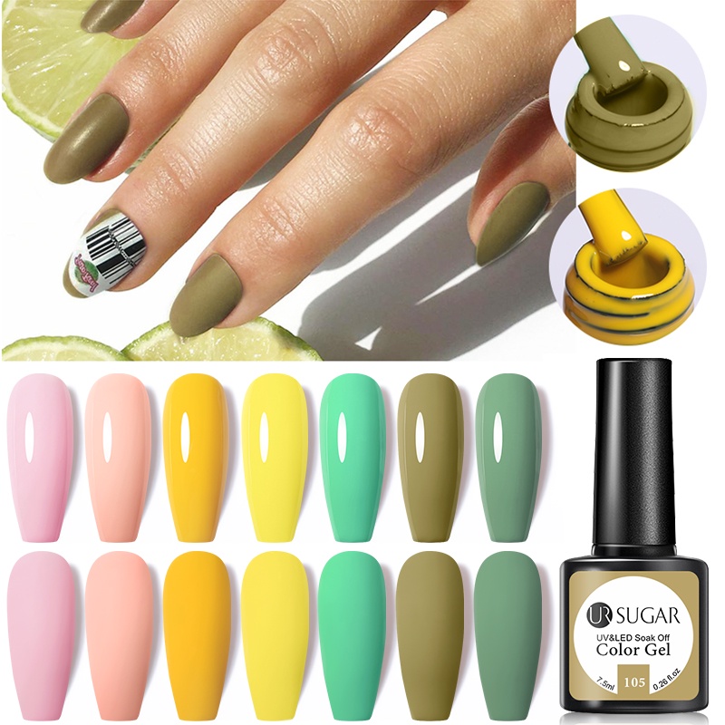 UR SUGAR Gel Sơn Móng Tay UV 7.5ml Màu Sắc Lấp Lánh