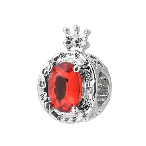 Charm vương miện đính đá