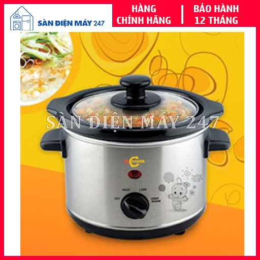 [FREESHIP] Nồi nấu cháo chậm cho bé BBCooker 1.5L, thương hiệuHàn Quốc, hàng chính hãng, bảo hành 12 tháng