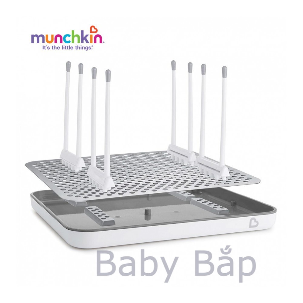 Giá úp bình sữa Inox Munchkin