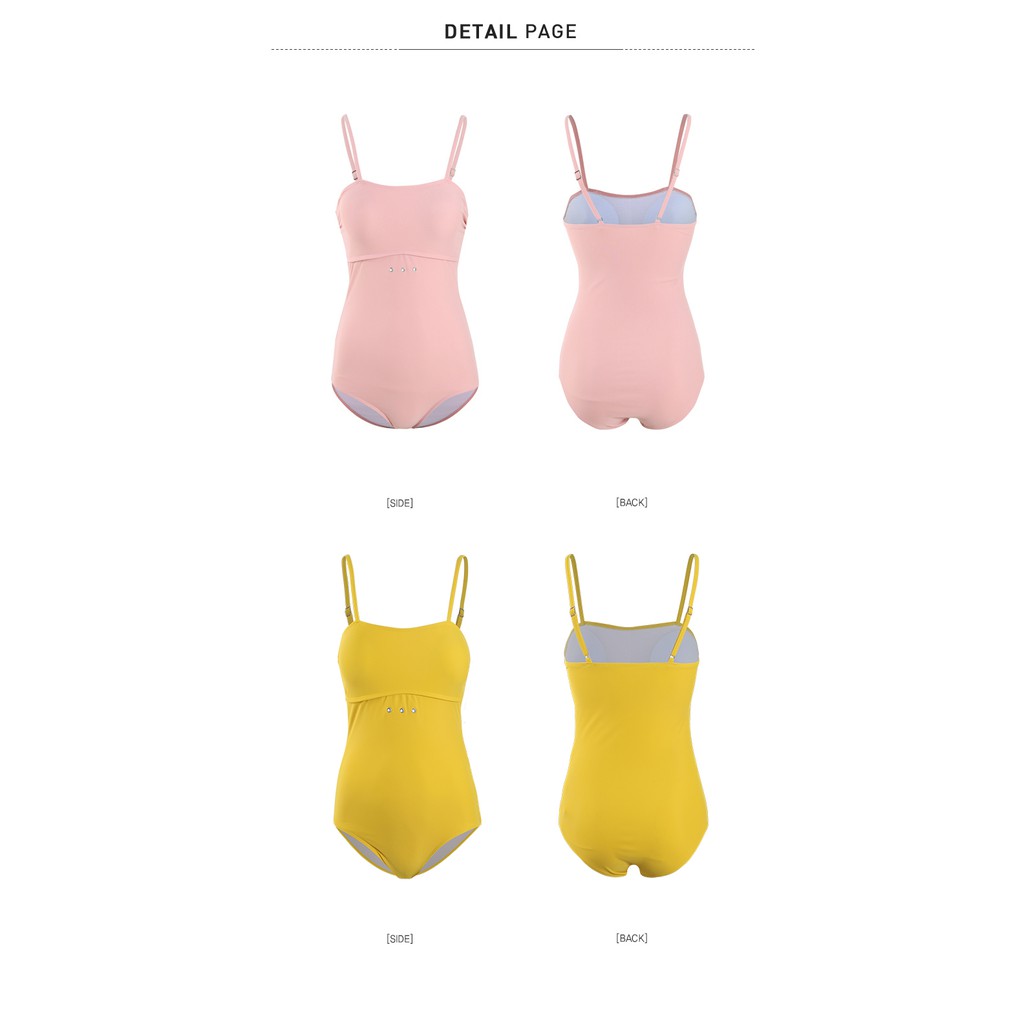 Bộ Đồ Bơi Trễ Vai Màu Sắc Đơn Giản Cho Nữ | BigBuy360 - bigbuy360.vn