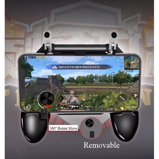 [HÀNG SẴN] Tay Cầm Chơi Game W11 Hỗ Trợ Game Liên Quân, Pubg, Free Fire Controller đa năng cao cấp.