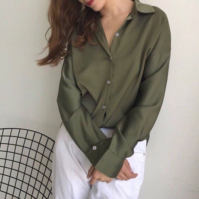 Sơ mi trơn nhiều màu ulzzang