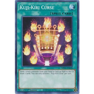 Thẻ bài Yugioh - TCG - Kuji-Kiri Curse / MP21-EN028'