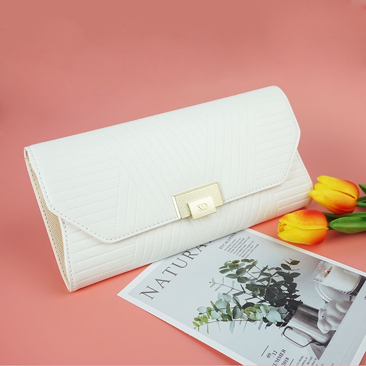 Clutch Nữ Cầm Tay Thời Trang Có Quai Xích Đeo Chéo NH072