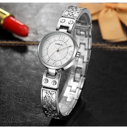 Đồng Hồ Quartz CRRJU 2130 Bằng Thép Không Gỉ Chống Thấm Nước Thời Trang Cho Nữ | BigBuy360 - bigbuy360.vn