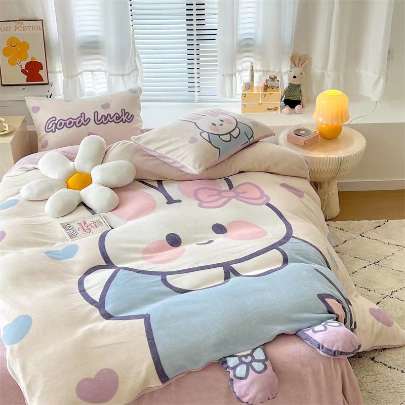 Set ga nỉ nhung Disney IGUN BEDDING