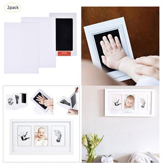 Bộ 2 tấm mực in dấu chân cho bé
