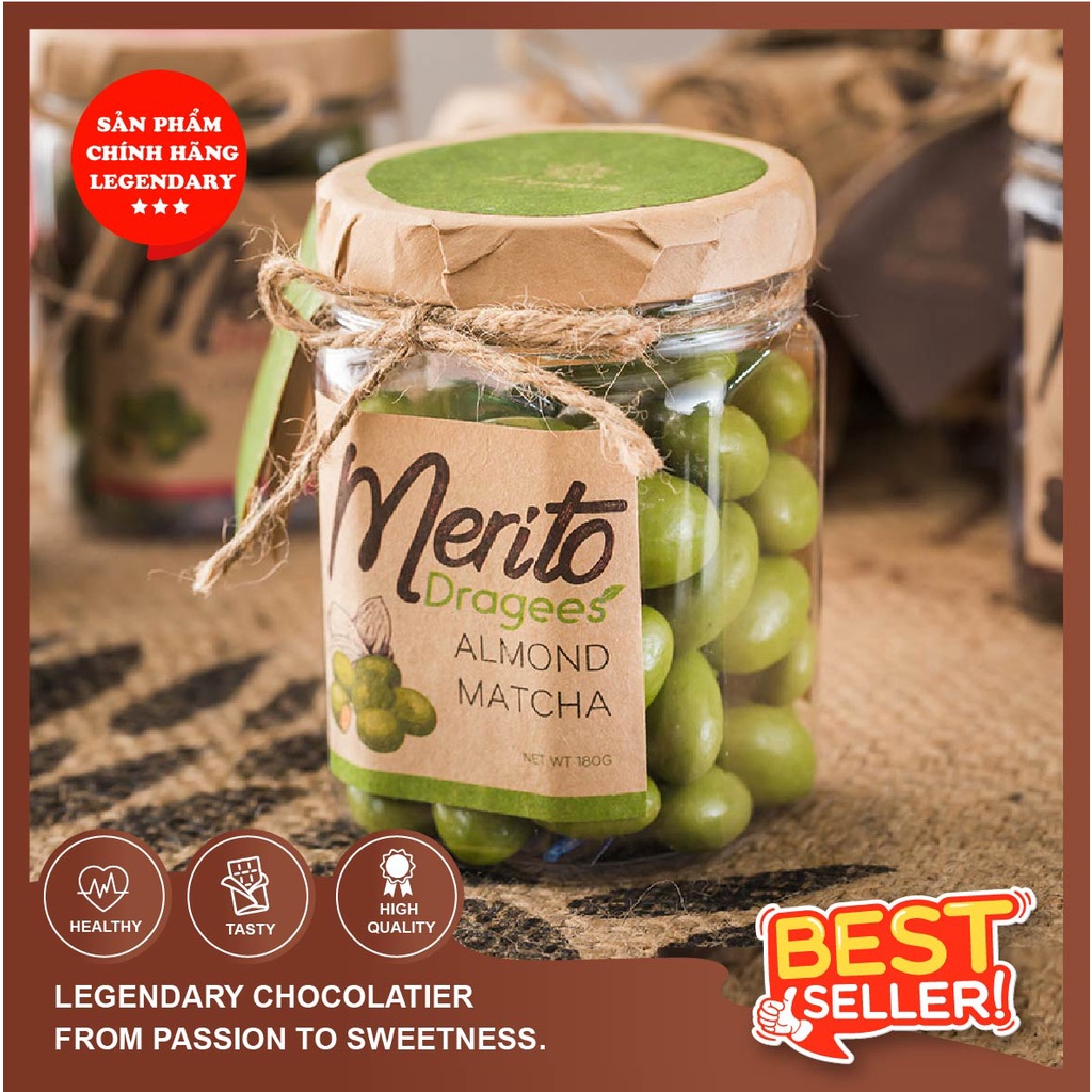 Socola bọc hạt Hũ 180g hấp dẫn cho mọi lứa tuổi giúp ngày làm việc tỉnh táo hơn Socola Legendary