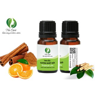 Tinh dầu hương nhiệt đới nguyên chất Nucare 10ml