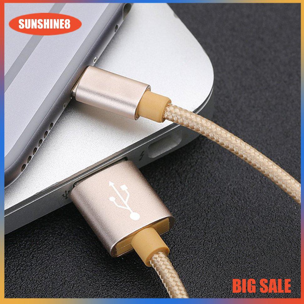 Dây Cáp Sạc Và Truyền Dữ Liệu Usb 0504 Dây Bện Dài 1m Cho Iphone