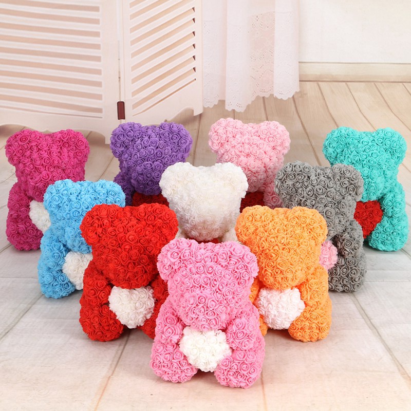Set 50 Bông Hoa Hồng Xốp 3.5cm Trang Trí Tiệc Cưới