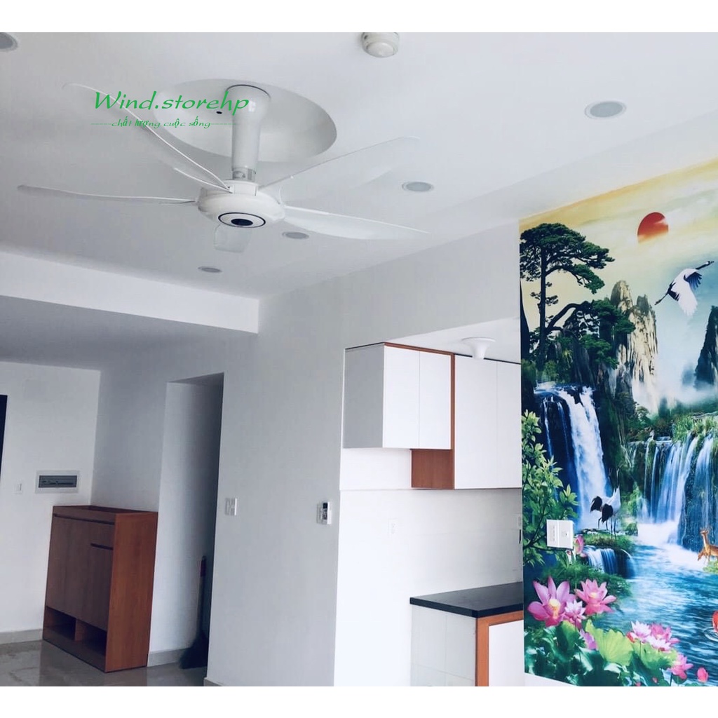 Quạt Trần 5 Cánh KDK Z60WS Trắng - Hàng chính hãng