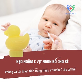 Kẹo ngậm C Vịt Bổ sung vitamin C cho trẻ tăng sức đề kháng