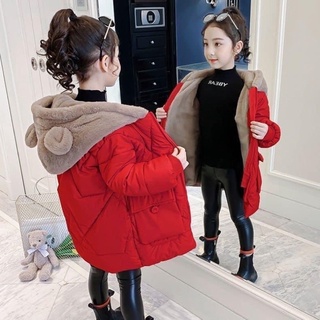 Siêu phẩm Áo Phao dáng dài bé gái