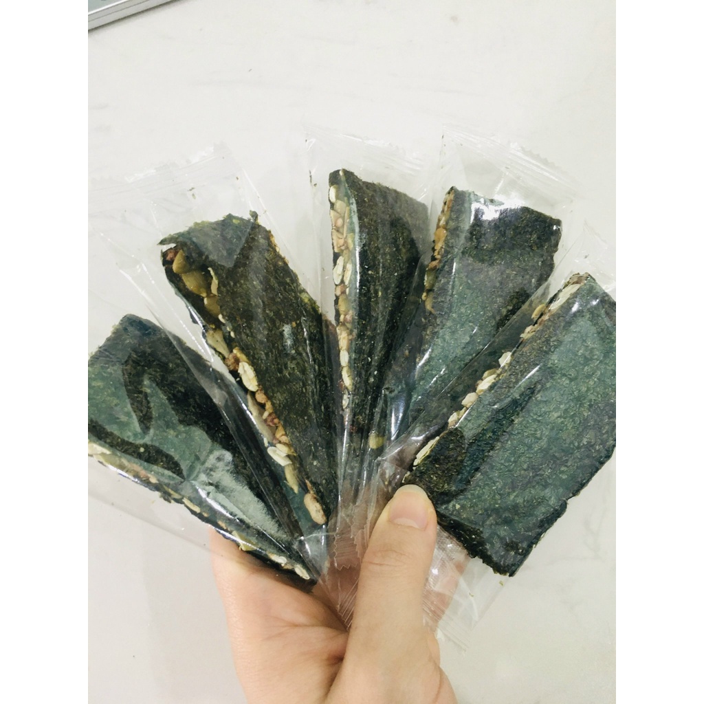 Rong biển kẹp hạt dinh dưỡng Ann Healthy Food, ăn vặt healthy giảm cân, eatclean 250gr