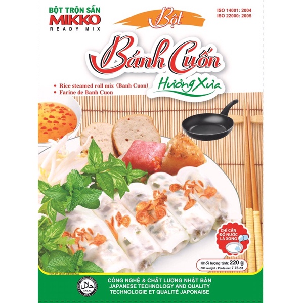 Bột bánh cuốn Mikko Hương Xưa 220g